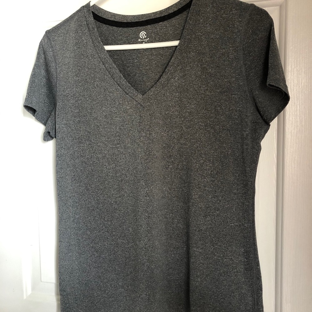 Last Chance! Champion Women’s Grey Workout Shirt Medium